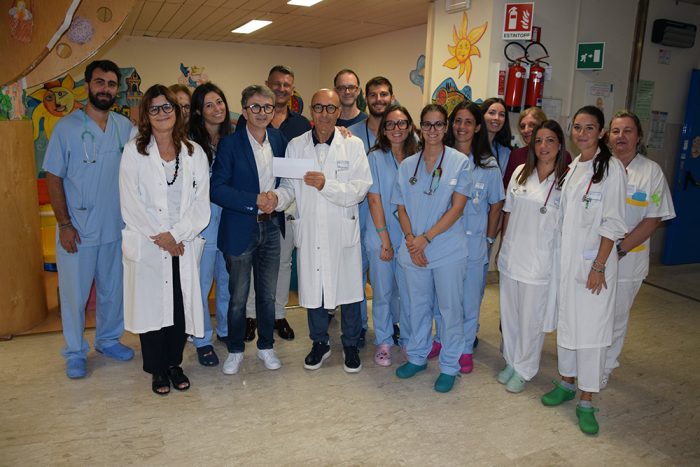 Siena, donazione all’associazione Insieme per i Bambini onlus da parte della Pia Fondazione Riccardo Cingottini