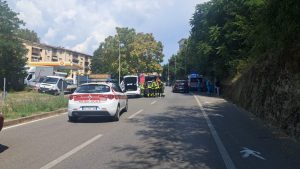 Siena: incidente in Strada di Pescaia, due i veicoli coinvolti