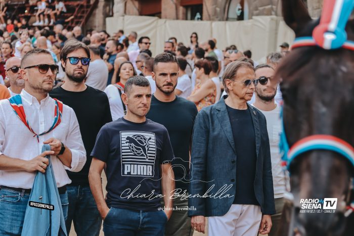 Palio di Siena, Velluto: "La mossa? Sono stato fortunato perchè Viso d'Angelo e Diodoro si conoscono e sono partiti insieme"