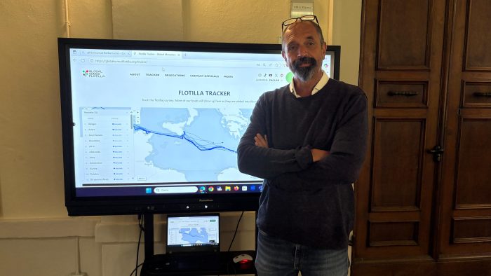 Una LIM per seguire la Global Sumud Flotilla: al Piccolomini di Siena un segno di attenzione e spirito critico