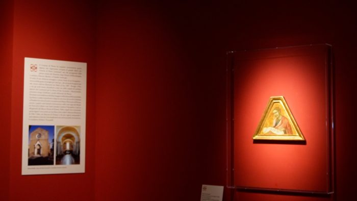 Pienza, esposto nel Museo diocesano il San Luca di Pietro Lorenzetti