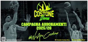 Siena: “We Are Costone”, partita la campagna abbonamenti della società gialloverde