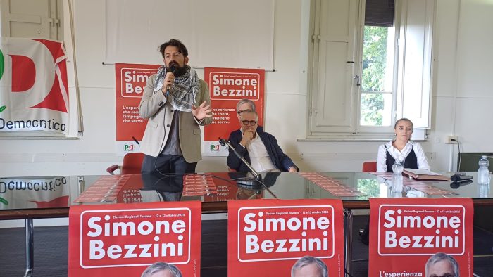 Elezioni Regionali, Simone Bezzini lancia la campagna elettorale: “Questa non è la mia candidatura, ma la nostra”