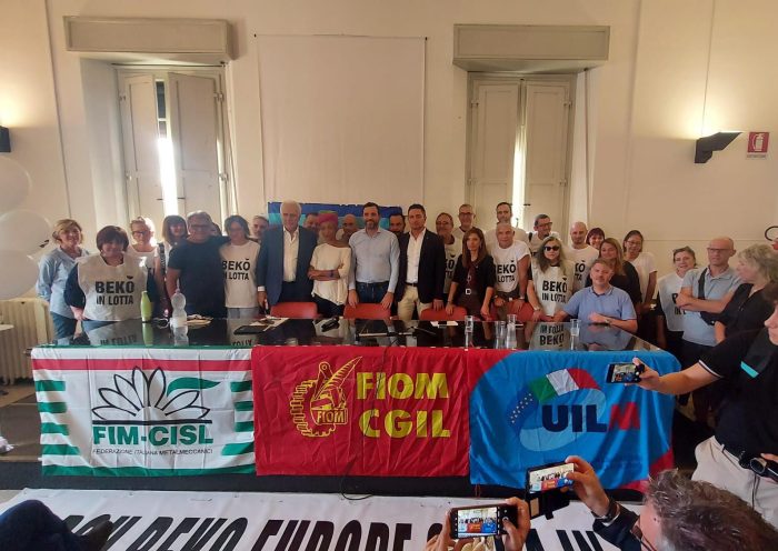 Beko Siena, candidati alla presidenza della Regione Toscana a confronto sul futuro dello stabilimento di viale Toselli