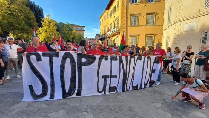 “Fermare il genocidio a Gaza”: oltre mille persone al corteo Cgil di Siena