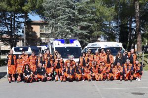 Poggibonsi, taglio del nastro per la nuova ambulanza della Pubblica Assistenza