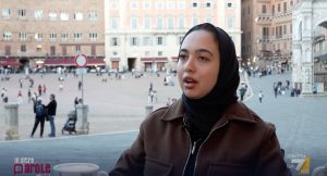 Aya, la sua storia a Siena da Gramellini su La7