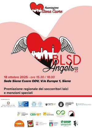 Premio BLSD Angel di Siena Cuore, a Palazzo Patrizi l'ottava edizione il 18 ottobre