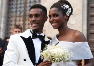 Matrimonio a Siena per il maratoneta Yohanes Chiappinelli e Micheline Niyomahoro