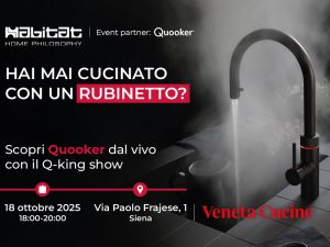 Cucinare con un rubinetto: cooking show a Siena