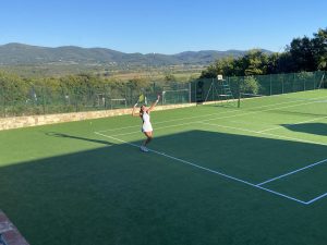 Lezione di Stile e Tennis: l'ex N.1 Ana Ivanović incanta Casole d'Elsa