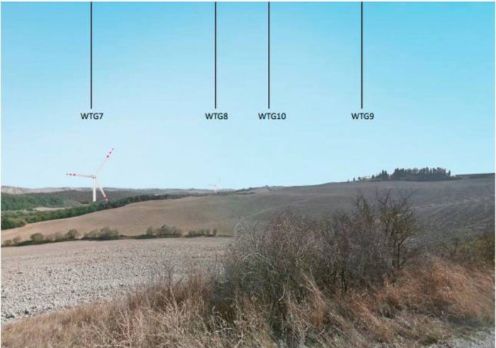 Asciano, circa 80 osservazioni presentate contro il Parco Eolico nelle Crete Senesi