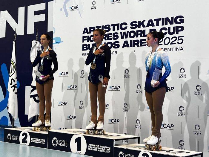 Mens Sana Pattinaggio Artistico: Valeria Braconi conquista la medaglia d&rsquo;argento alla World Cup di Buenos Aires