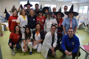 Siena, la “donazione mostruosa” di Halloween: vampiri e streghe al Centro Emotrasfusionale delle Scotte