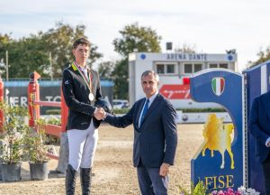 Equitazione Salto Ostacoli: Gabriel Zagni Minucci è di Bronzo agli Italiani Juniores