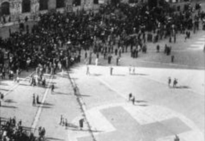 Croce Rossa Italiana, Scudo Blu sulle Mura di Siena a protezione dei beni culturali della città