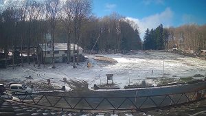 Prima spruzzata di neve sull'Amiata