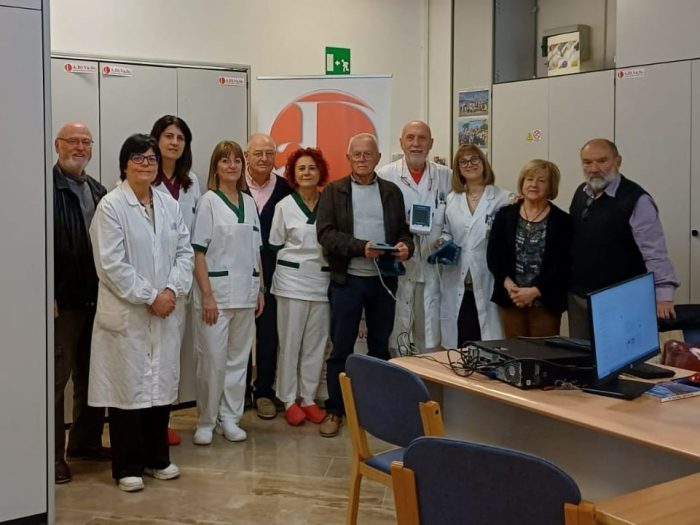 Donato alla Diabetologia di Nottola uno sfigmomanometro di ultima generazione