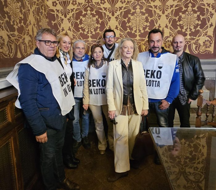 Beko, i sindacati in Consiglio comunale: “Con Sviluppo Industriale Siena nasce una nuova speranza per il lavoro”