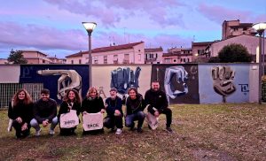Poggibonsi, “Pace”: la nuova opera murale di Zero-T