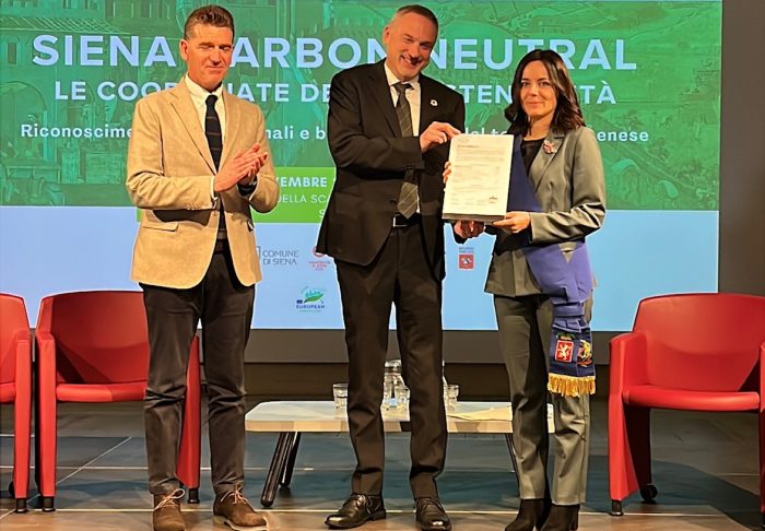 Provincia di Siena, abbattimenti al 107% delle emissioni dei gas serra. Unico territorio in Italia