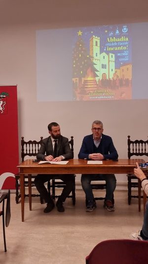 Natale ad Abbadia citt&agrave; delle fiaccole, &egrave; incanto! Presentato il cartellone delle festivit&agrave; natalizie