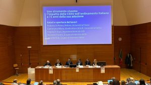 UniSi, a 75 anni dalla CEDU l'Ateneo fa il punto sull’impatto della Convenzione in Italia