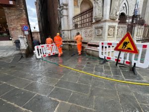 Siena, terminati in anticipo i lavori di Acquedotto del Fiora in Piazza del Campo