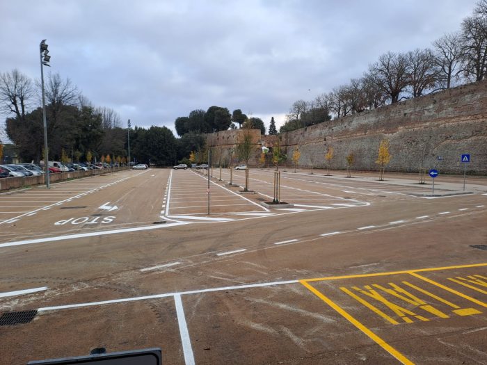 Siena, conclusi i lavori al parcheggio "Ex campino San Prospero"
