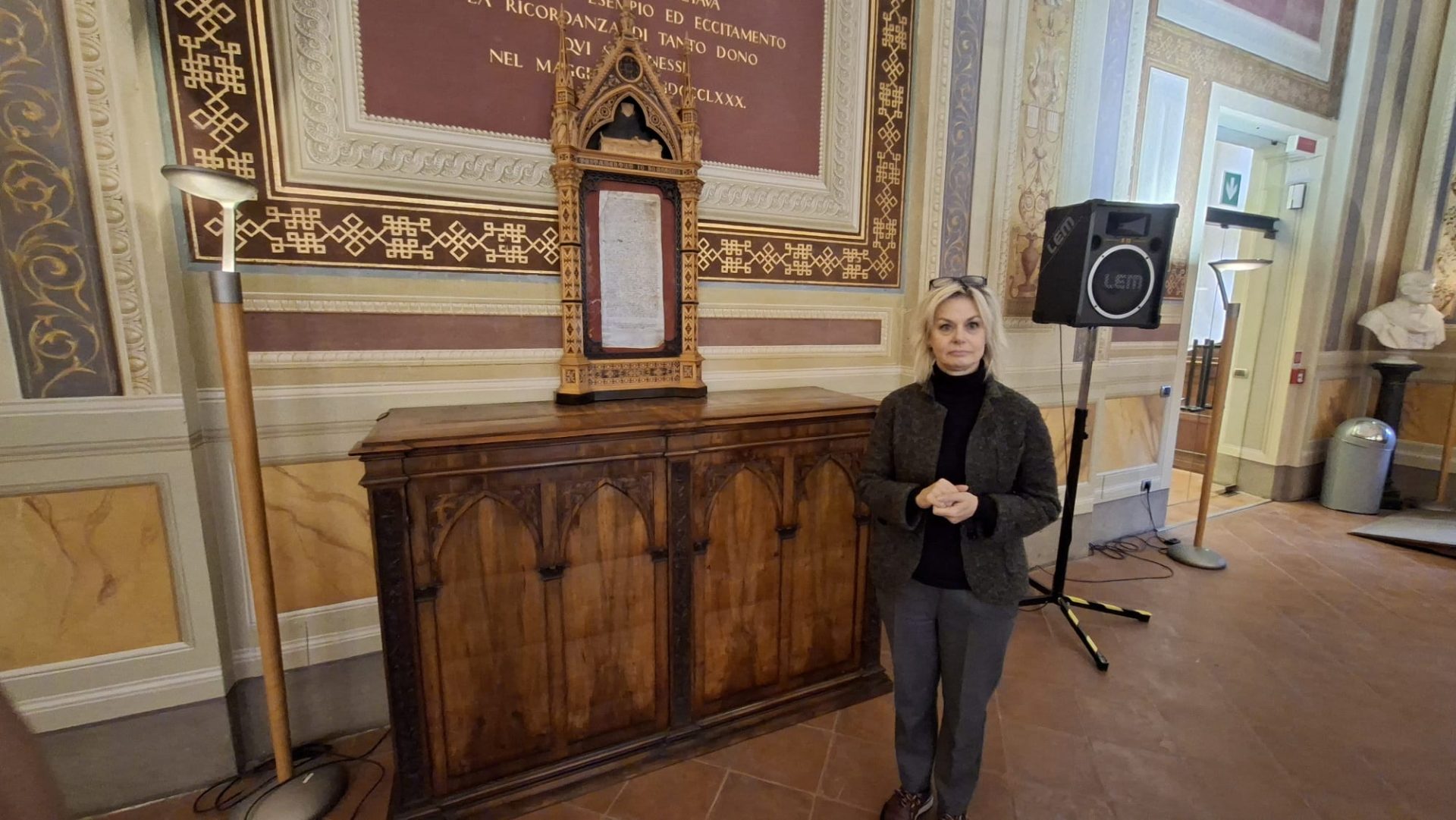 Il testamento del Boccaccio torna visibile all&rsquo;Archivio di Stato di Siena