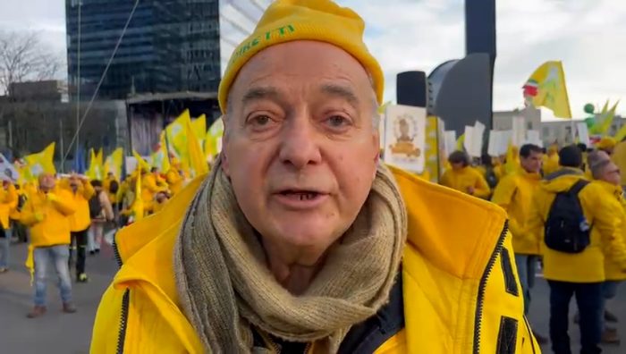 Coldiretti Siena in piazza a Bruxelles, protesta senza precedenti per il taglio alla Pac