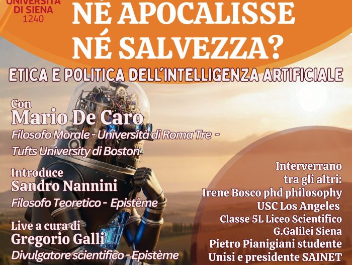 &ldquo;N&egrave; apocalisse n&egrave; salvezza?&rdquo;: Al Santa Chiara Lab si discute di etica e politica dell&rsquo;intelligenza artificiale