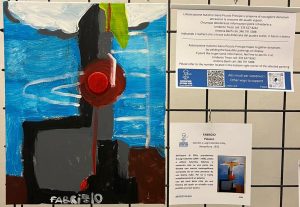 “Artisti in Blu”: a Montepulciano esposte opere dei ragazzi dell’Associazione Autismo Siena Piccolo Principe