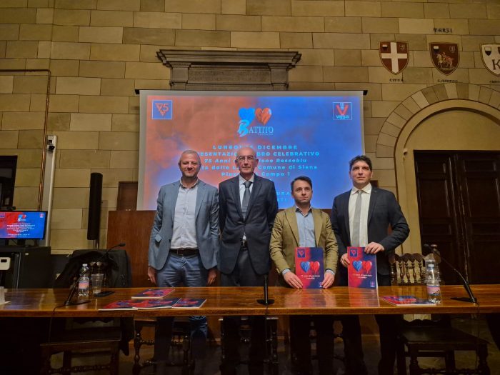 Siena, la Virtus celebra la sua storia: presentato "75 anni di passione rossobl&ugrave;"