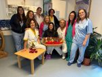 Alberelli di Natale fatti a mano in dono ai nuovi nati nell’ospedale di Nottola