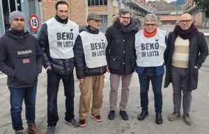 Beko, sopralluogo di Comune e Invitalia nello stabilimento di viale Toselli