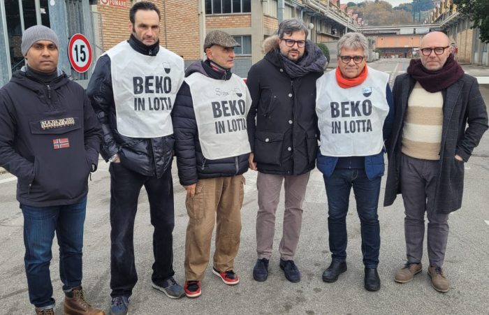 Beko, sopralluogo di Comune e Invitalia nello stabilimento di viale Toselli