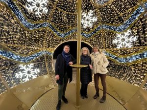 Siena, inaugurato il villaggio di Natale a Villa Rubini: una magia