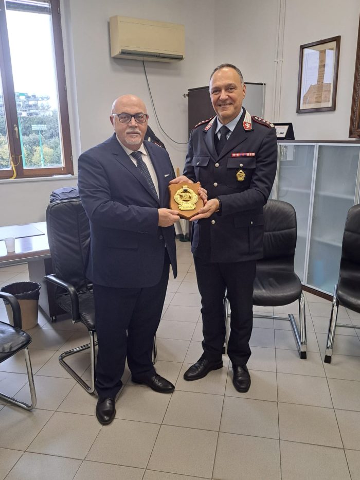 Il Prefetto di Siena in visita al Comando della Polizia Locale