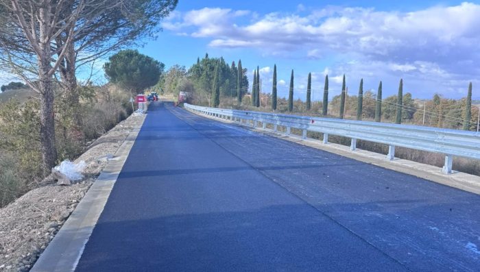 Viabilità, riapre al traffico la Sp12 Traversa Romana Lauretana tra Asciano e Monteroni d’Arbia
