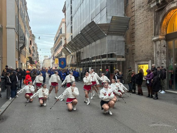 Jazz Band Rosia protagonista alla Rome Parade: apre la sfilata del Capodanno