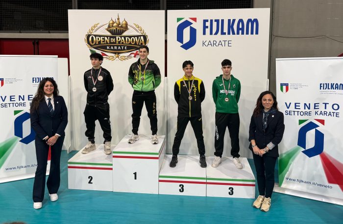 Mens Sana karate: Alessio Mallardi conquista il bronzo agli Open League di Padova