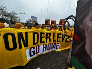 Coldiretti, anche Siena in piazza a Strasburgo per fermare la follia della Von Der Leyen e salvare l&rsquo;agricoltura Europea