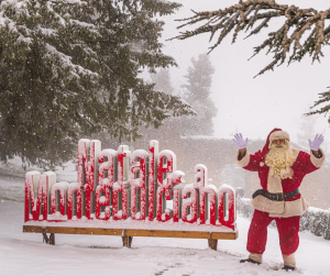 Natale a Montepulciano, un&rsquo;edizione di successo chiusa come era iniziata: sotto la neve