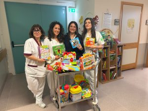 Asl Tse, i bambini del nido &ldquo;Le Nuvole&rdquo; di Guazzino donano giocattoli alla Pediatria di Nottola