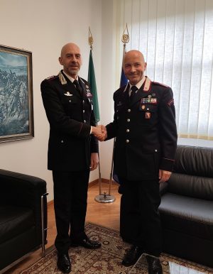Congedo del Luogotenente Roberto Leacche, il saluto dell'Arma dei Carabinieri di Siena