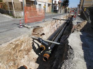 Piancastagnaio, al via i lavori di estensione della rete di teleriscaldamento nel centro storico