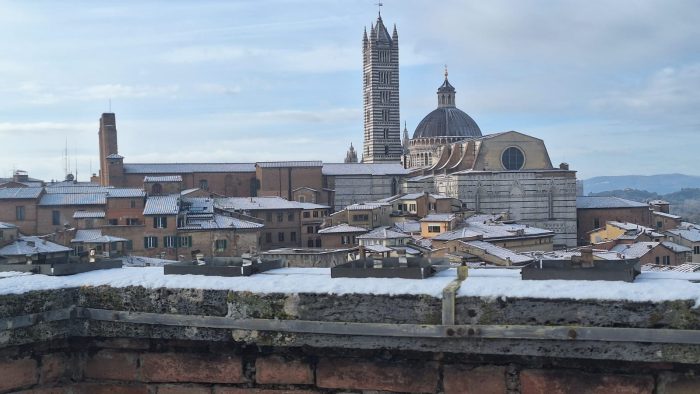 Maltempo: nuova allerta gialla per neve in Toscana, coinvolta anche Siena e provincia