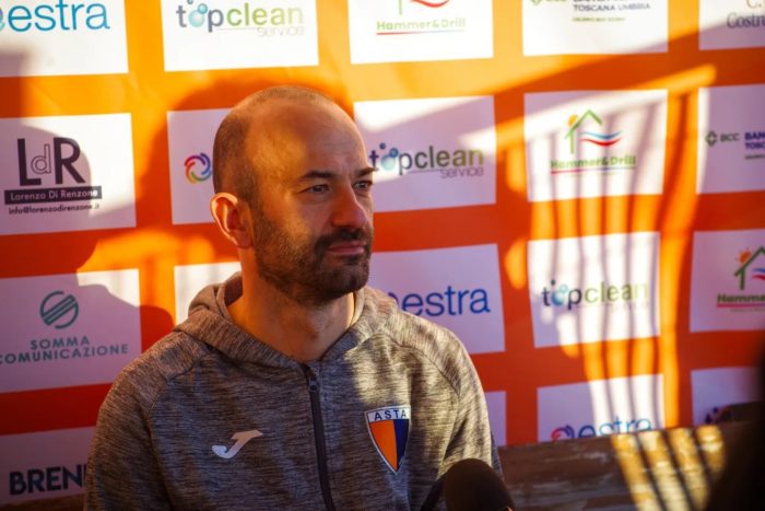 Calcio, lo Sport Club Asta si separa da Stefano Bartoli