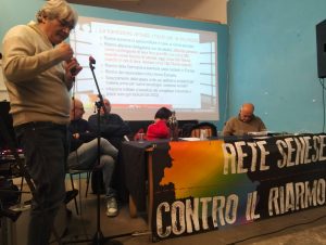 Siena fa rete contro il riarmo europeo